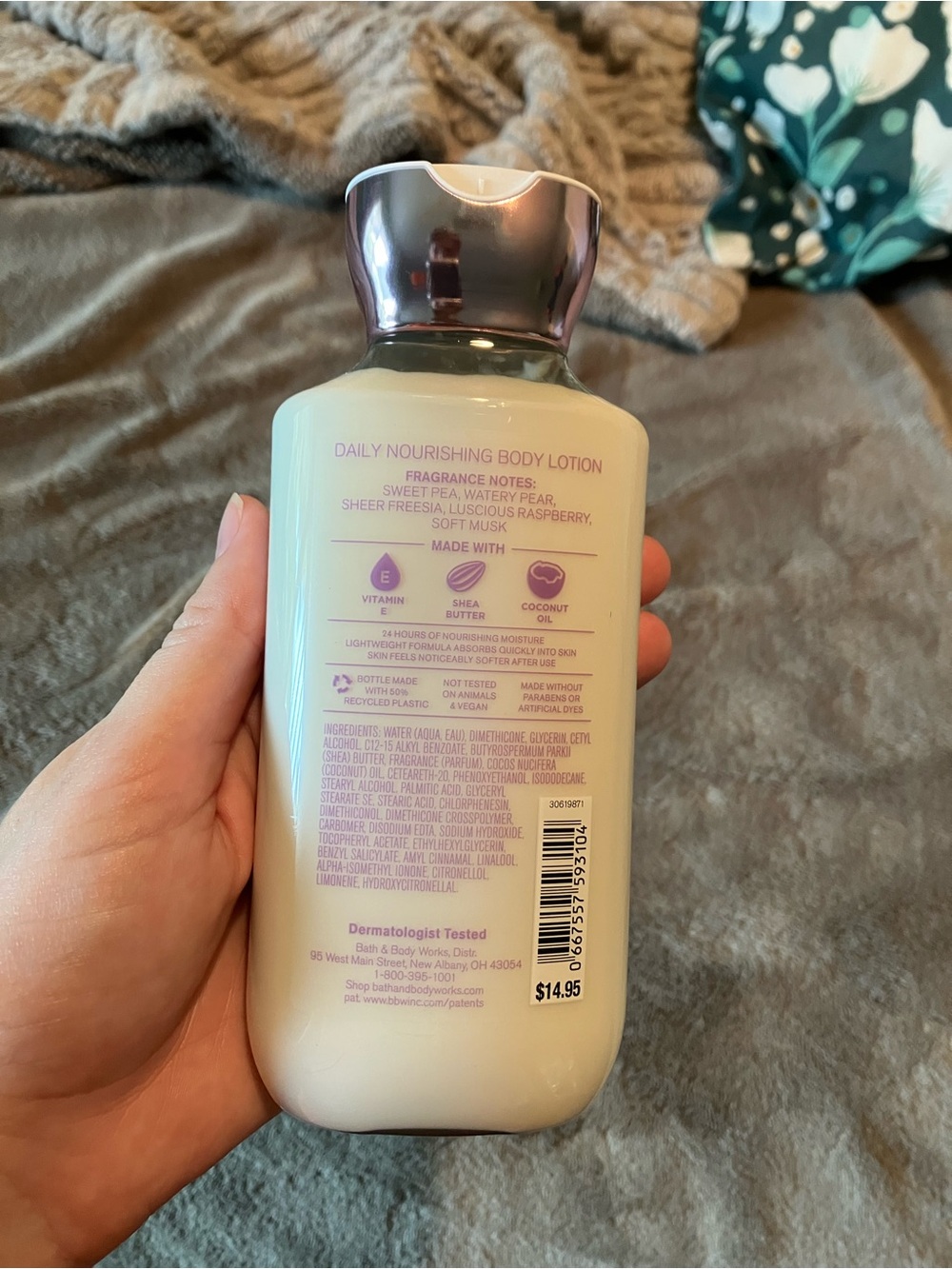 Sweet pea Lotion - Picture 2 of 2